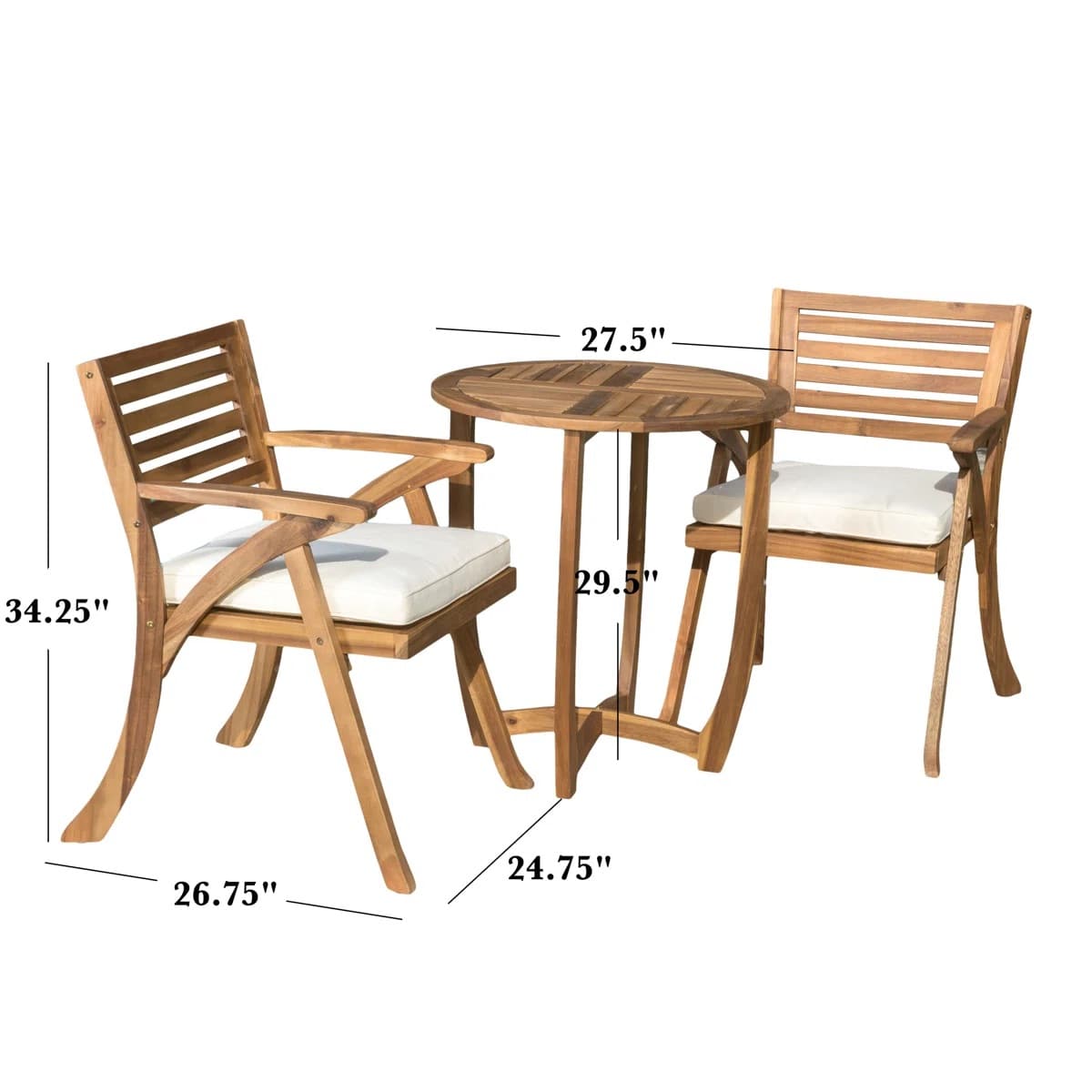 Bộ Bàn Ghế Gỗ Mặt Nệm – BG15 - ảnh 2