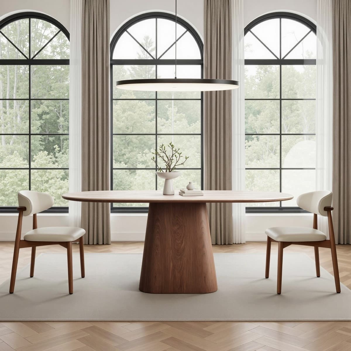 Bàn Ăn Cao Cấp Khung Gỗ - BG09 - ảnh 2