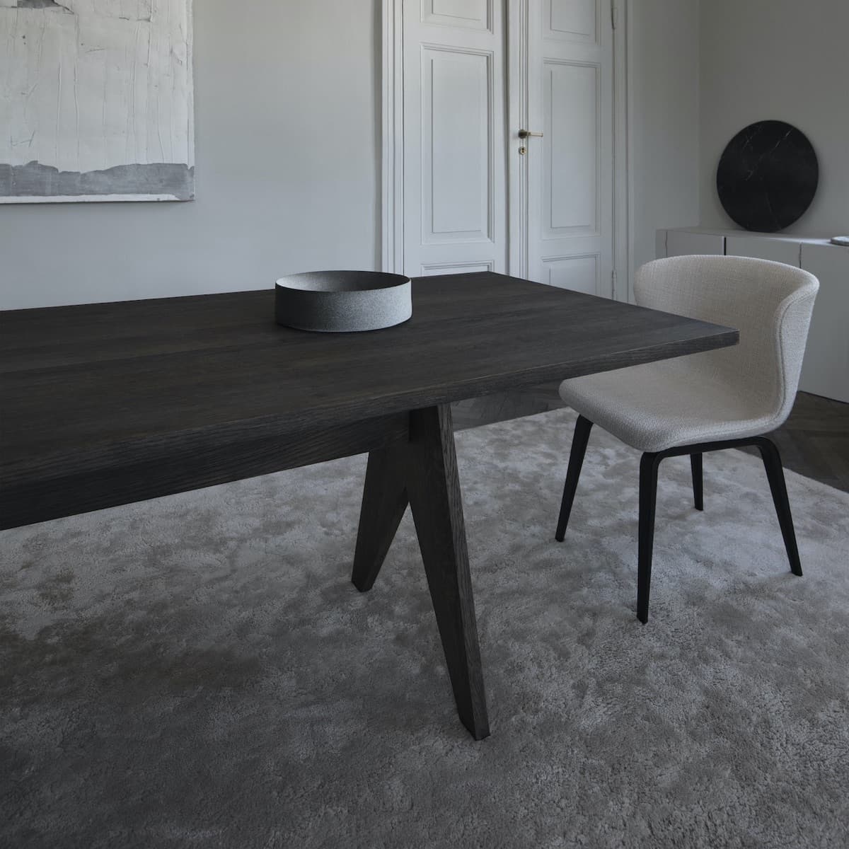 Bàn Ăn Hiện Đại Chân Chữ V - BG14 - ảnh 2