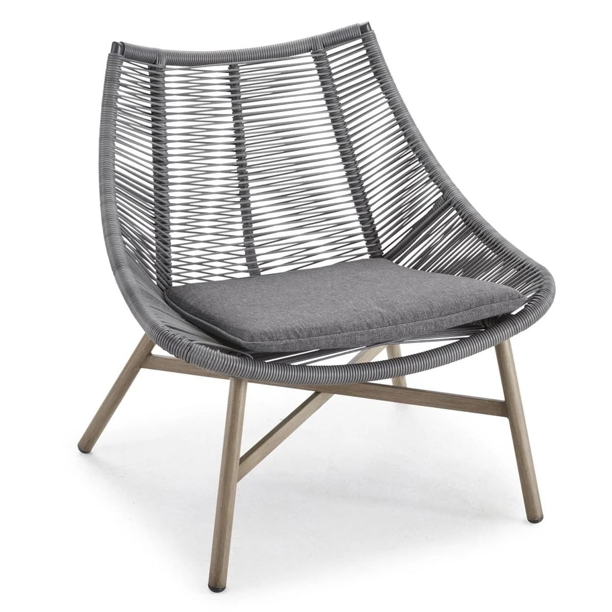 Bàn Ghế Ngoài Trời Khung Sắt Đan Dây – BG10 - ảnh 7