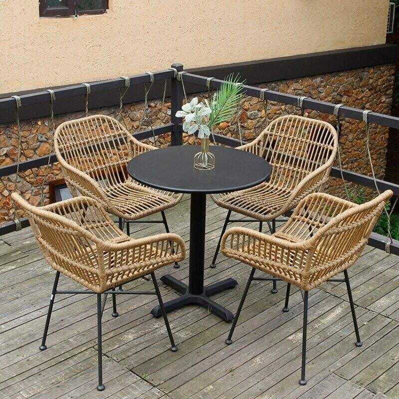 Bộ Bàn Ghế Ngoài Trời Hiện Đại – BG02 - ảnh 6