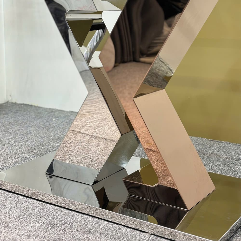 Chân Bàn Ăn Khung INOX Nhập Khẩu – CB01 - ảnh 3