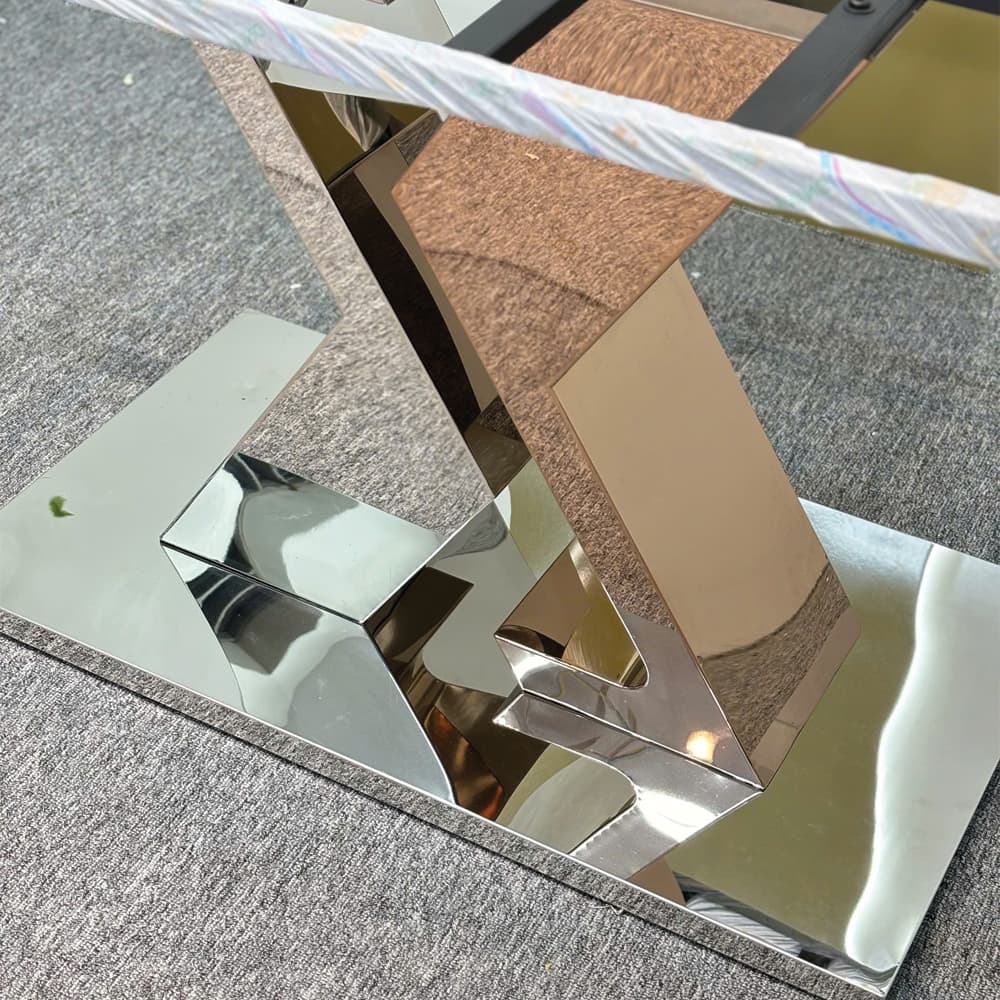 Chân Bàn Ăn Khung INOX Nhập Khẩu – CB01 - ảnh 4