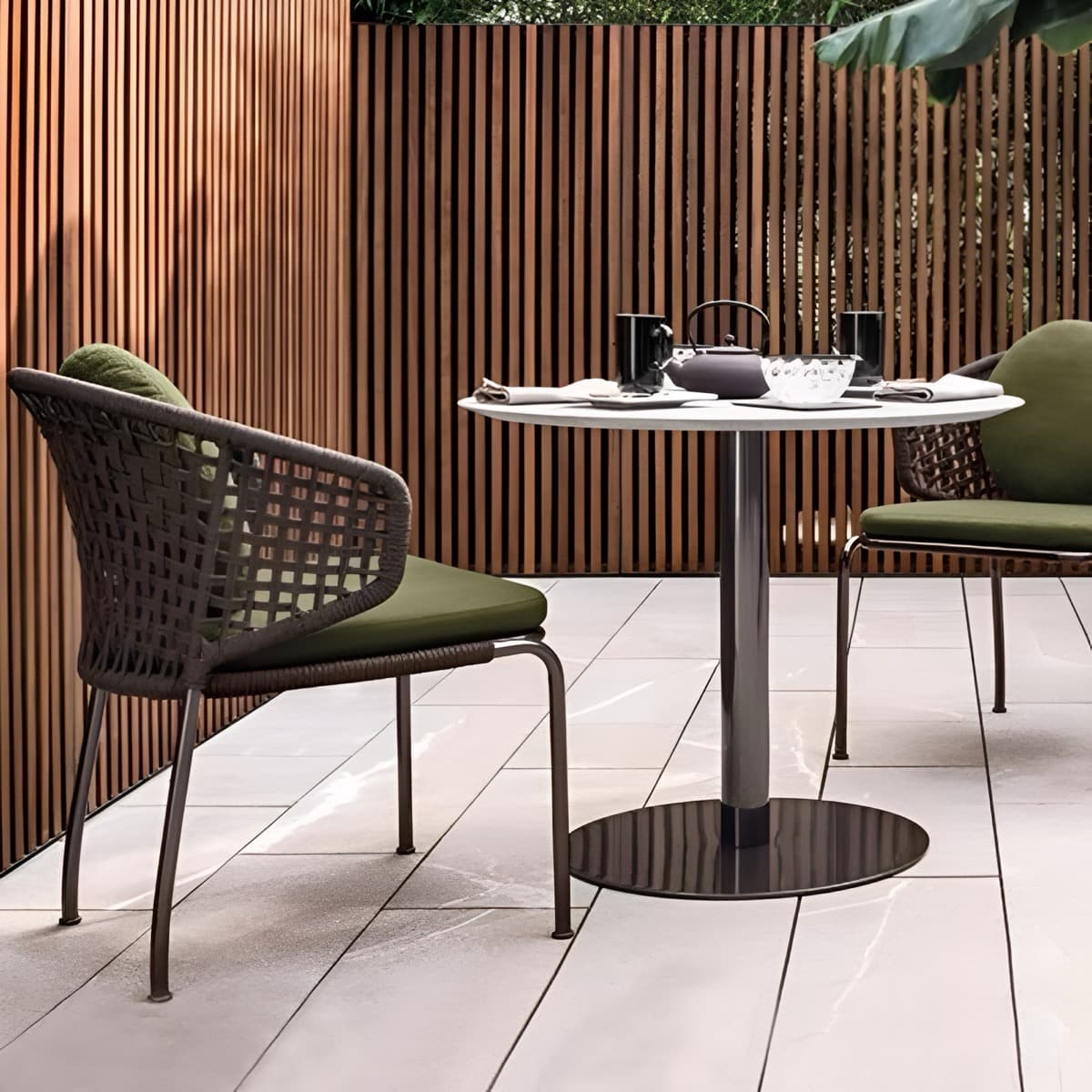 Ghế Cafe Đan Dây Hiện Đại – NT18 - ảnh 2