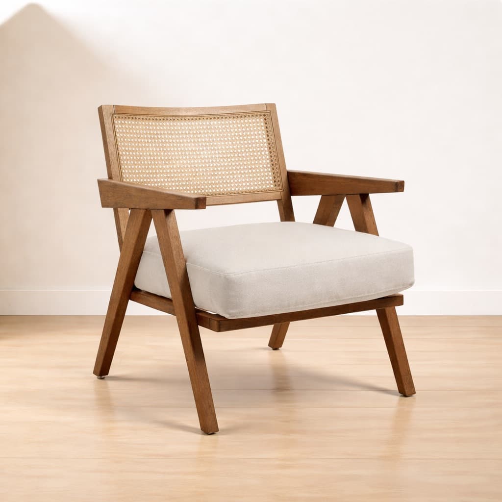 Ghế Cafe Đan Mây Mặt Nệm GG13