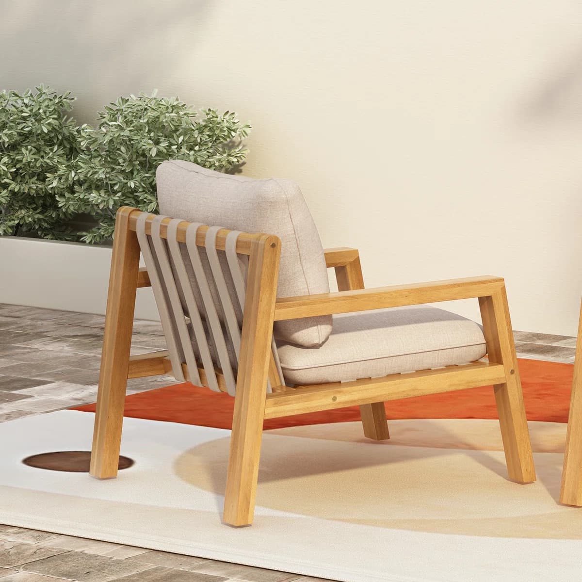 Ghế Cafe Gỗ Thư Giãn GG10 - ảnh 7