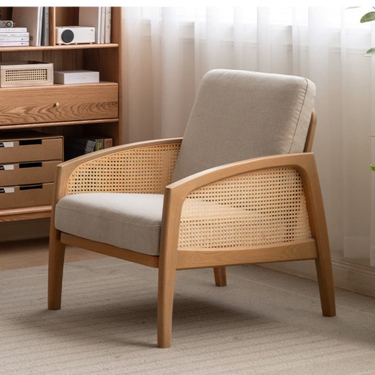 Ghế Cafe Khung Gỗ Bền Đẹp GG15 - ảnh 6