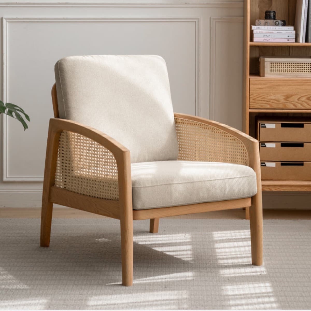 Ghế Cafe Khung Gỗ Bền Đẹp GG15