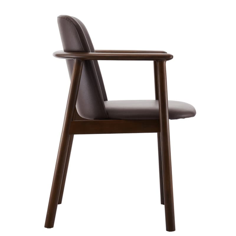Ghế Cafe Khung Gỗ Có Tay GF30 - ảnh 3