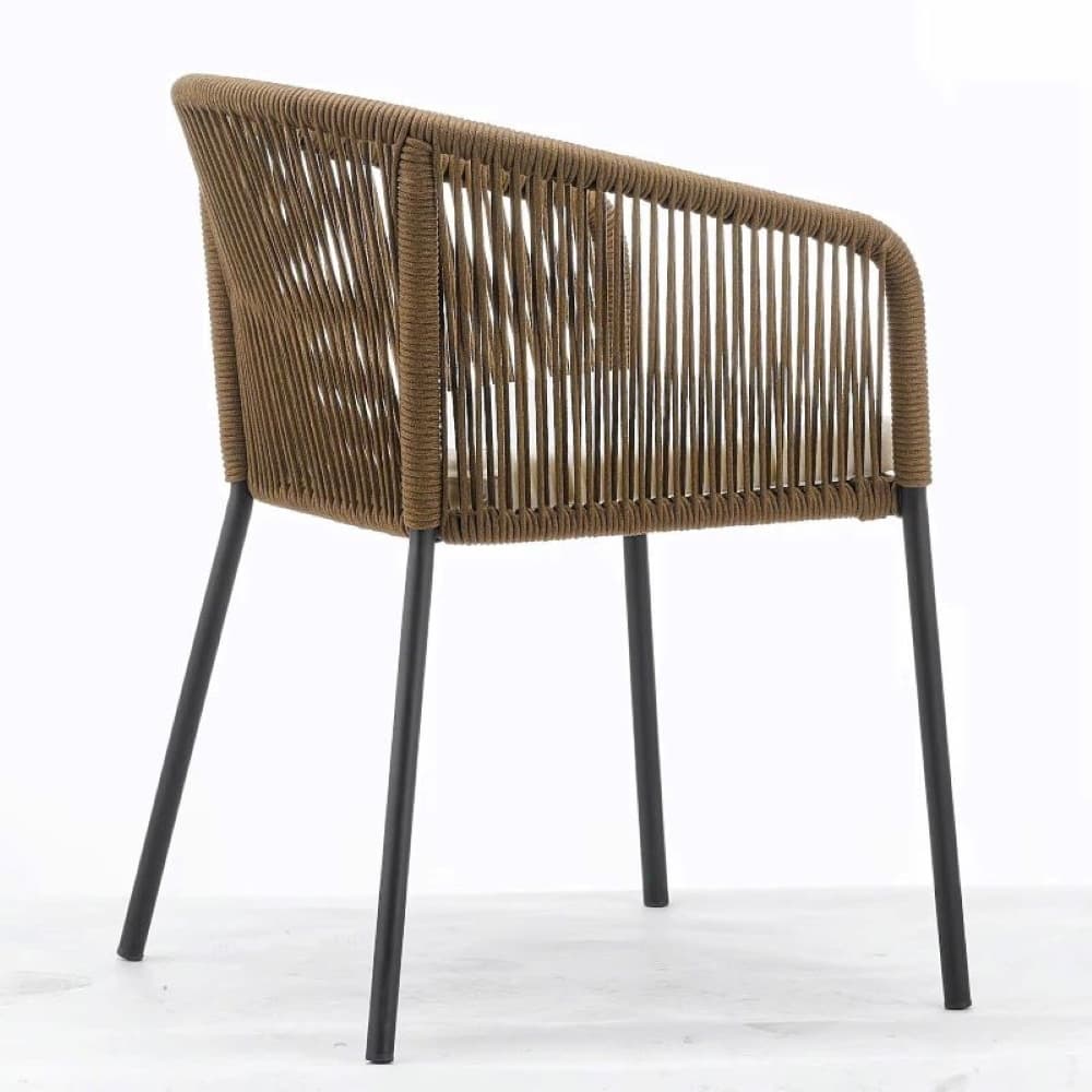 Ghế Cafe Khung Sắt Đan Dây – NT22 - ảnh 3