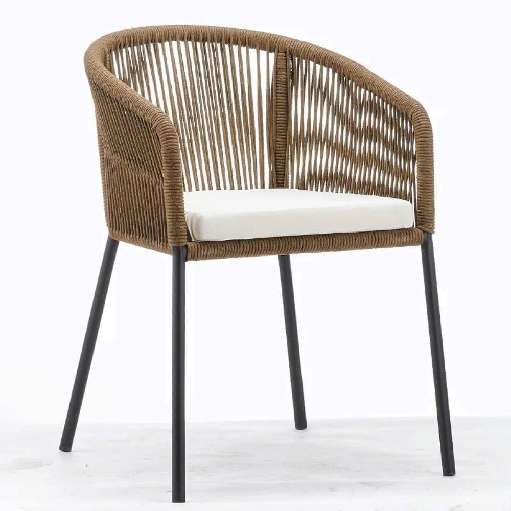 Ghế Cafe Khung Sắt Đan Dây – NT22 - ảnh 5