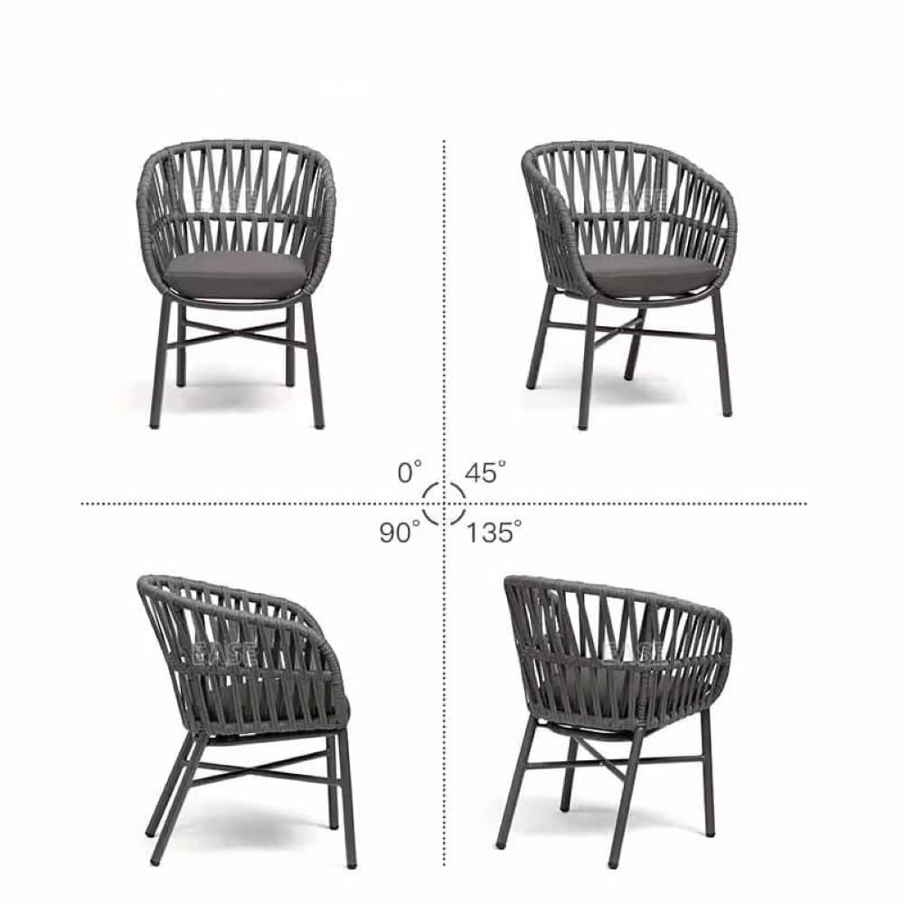 Ghế Cafe Khung Sắt Ngoài Trời – NT07 - ảnh 10