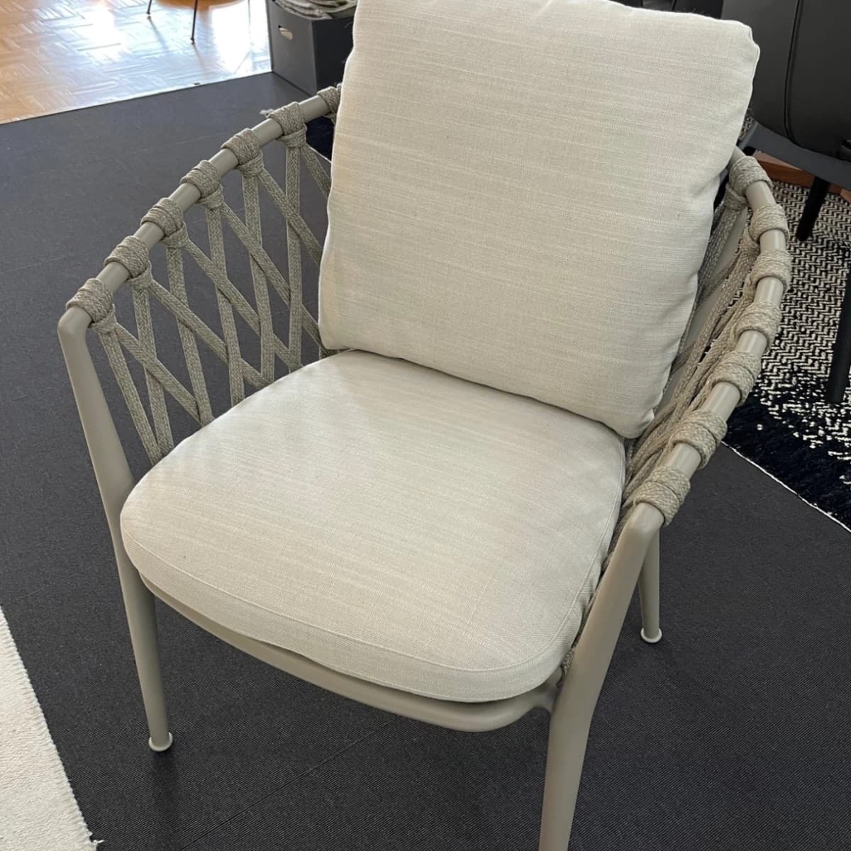 Ghế Cafe Khung Sắt Sang Trọng – NT28 - ảnh 3