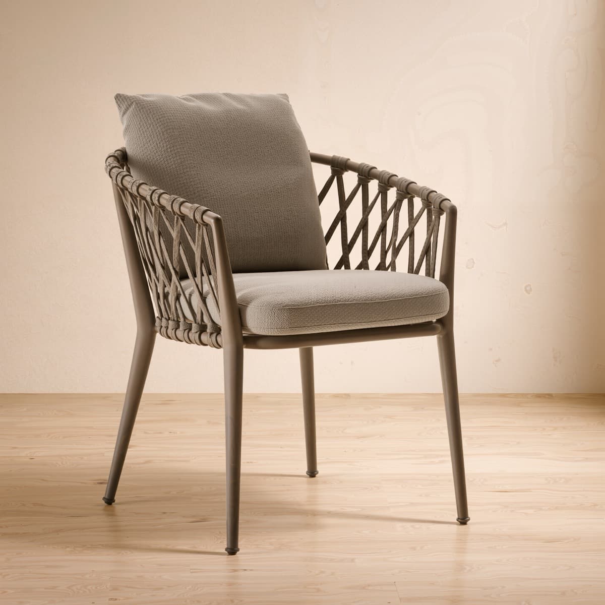 Ghế Cafe Khung Sắt Sang Trọng – NT28