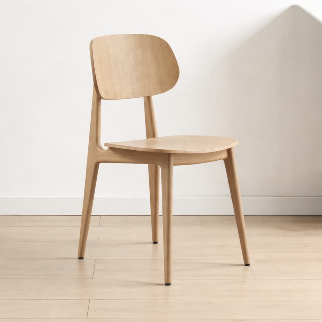 Ghế Cafe Mặt Gỗ Hiện Đại GF21