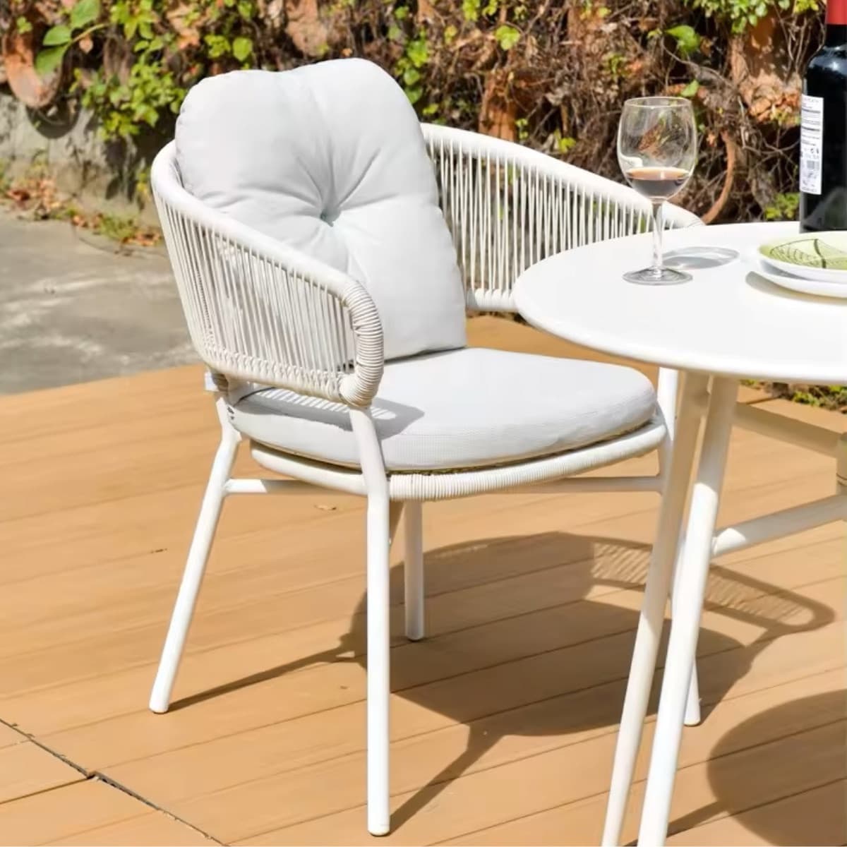 Ghế Cafe Ngoài Trời Đan Dây – NT04 - ảnh 3