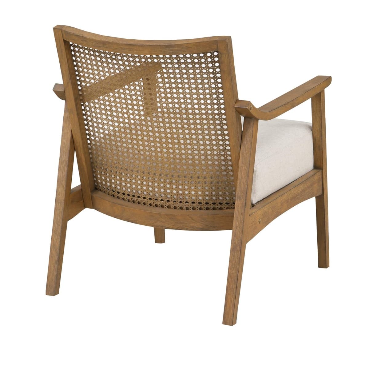 Ghế Đan Mây Khung Gỗ Có Tay GG06 - ảnh 3