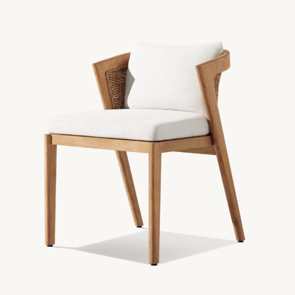 Ghế Đan Mây Khung Gỗ GG01 - ảnh 3