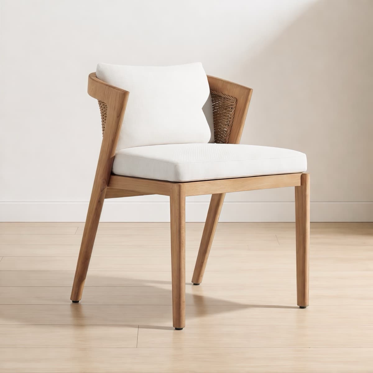 Ghế Đan Mây Khung Gỗ GG01