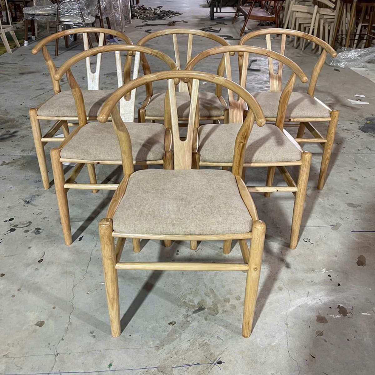 Ghế Gỗ Đan Dây Tựa Lưng Bo Cong – GAG16 - ảnh 7