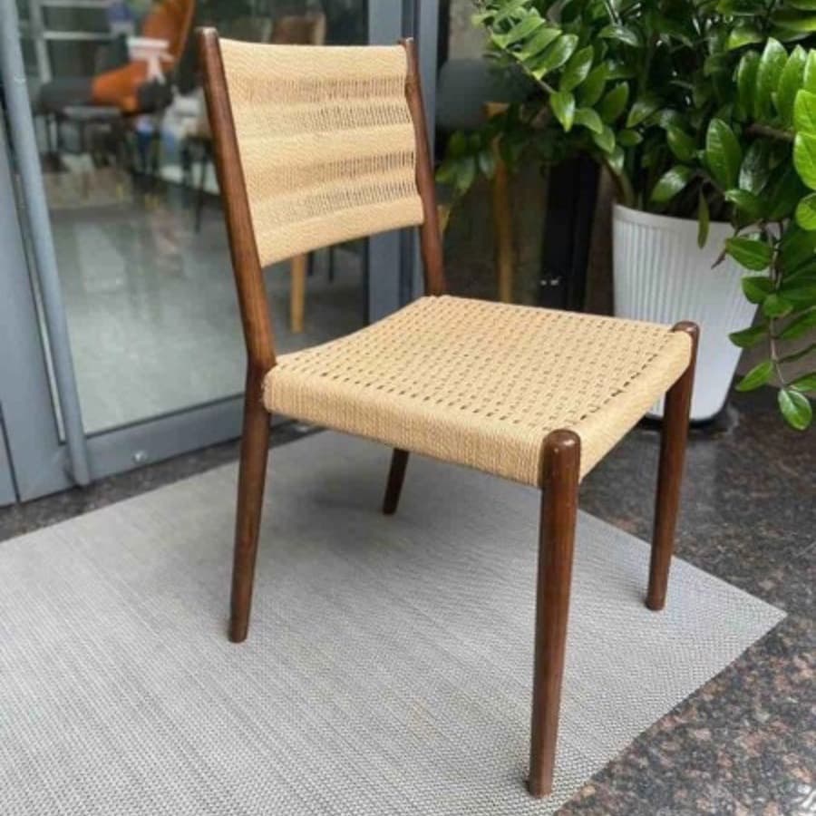 Ghế Gỗ Đan Dây Tựa Lưng – GAG15 - ảnh 6