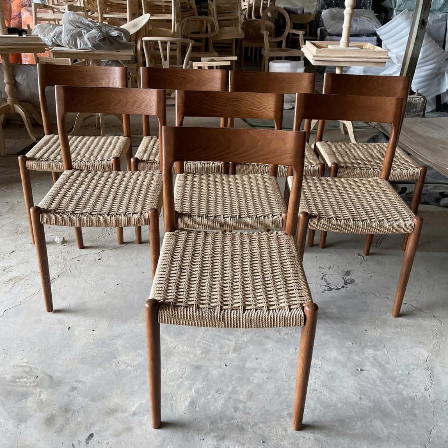 Ghế Gỗ Đan Dây Bền Đẹp – GAG18 - ảnh 2