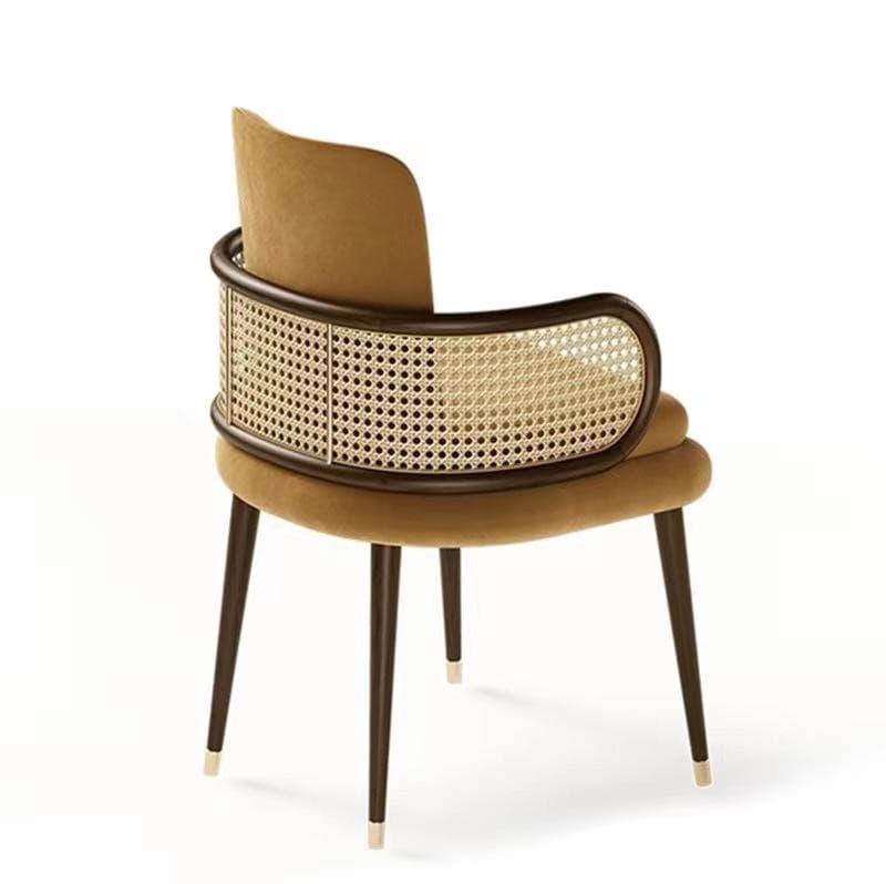 Ghế Gỗ Đan Mây Tựa Lưng Cao GG23 - ảnh 4