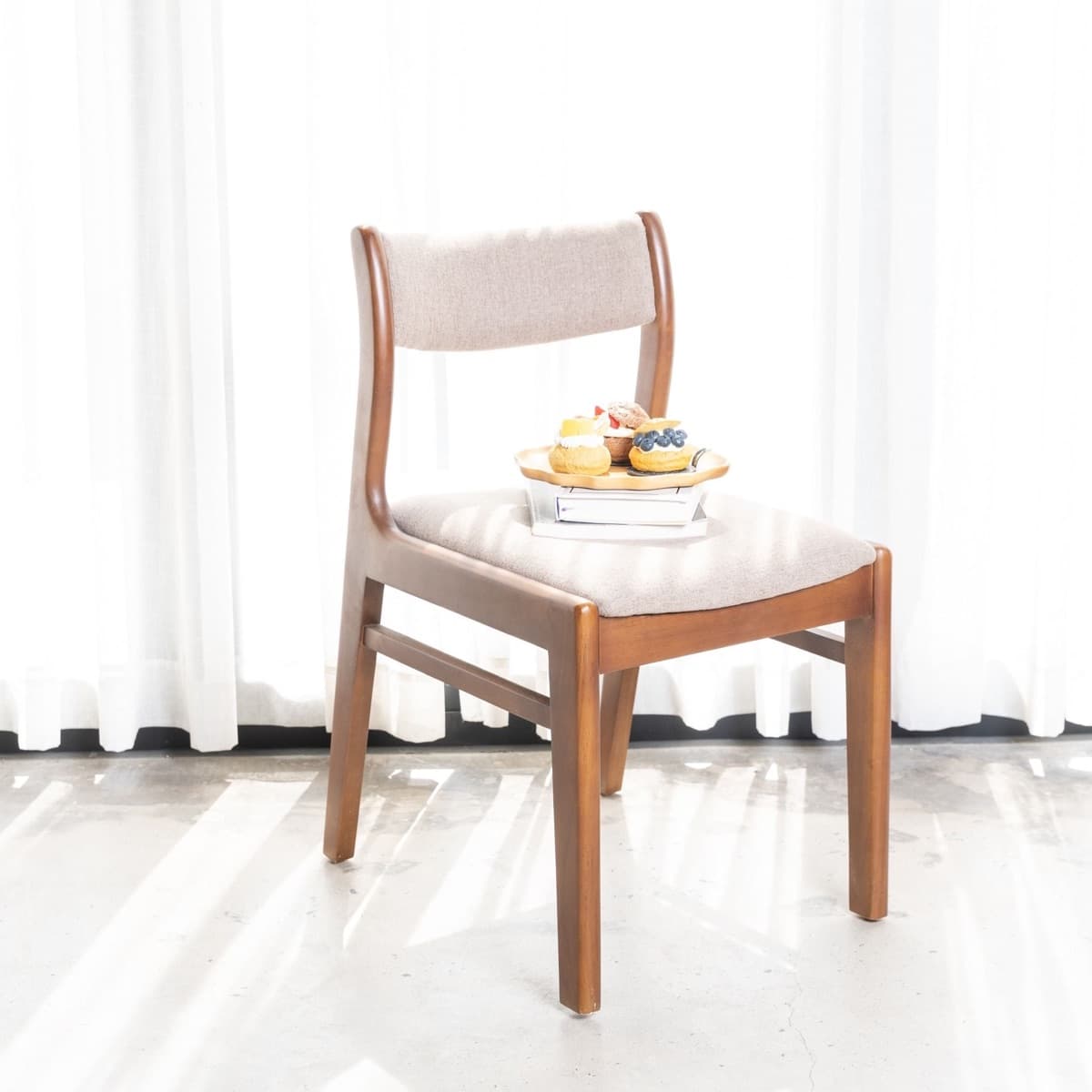 Ghế Gỗ Lưng Cong Hiện Đại GF27 - ảnh 2