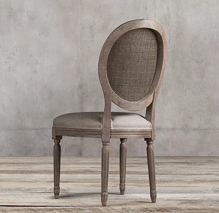 Ghế Louis Không Tay Mặt Nệm GF19 - ảnh 3