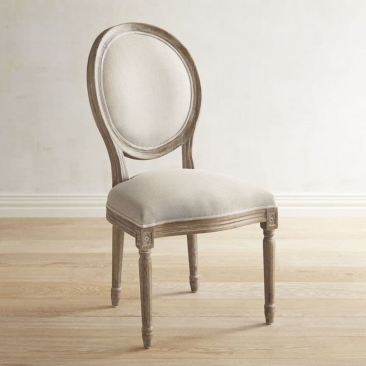 Ghế Louis Không Tay Mặt Nệm GF19