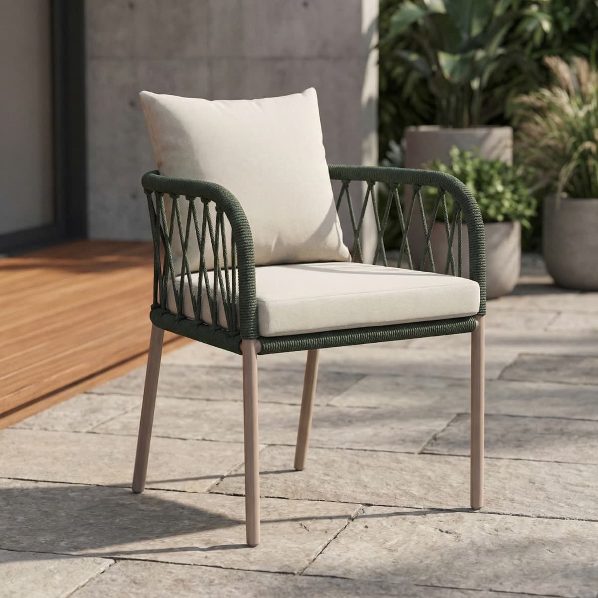 Ghế Ngoài Trời Cao Cấp Khung Sắt – NT12 - ảnh 8