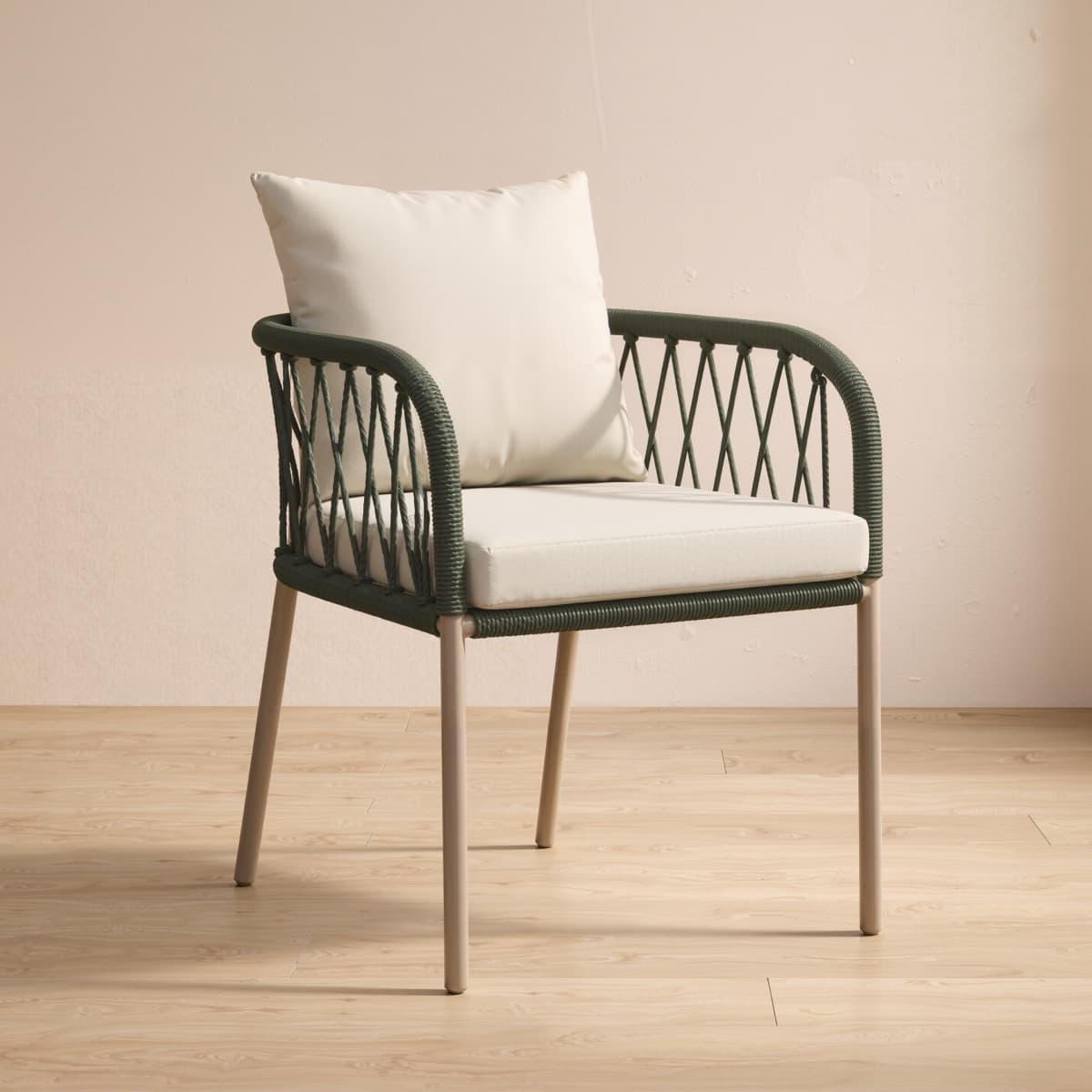 Ghế Ngoài Trời Cao Cấp Khung Sắt – NT12