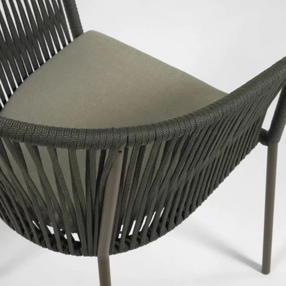 Ghế Ngoài Trời Đan Dây Mặt Nệm – NT03 - ảnh 6