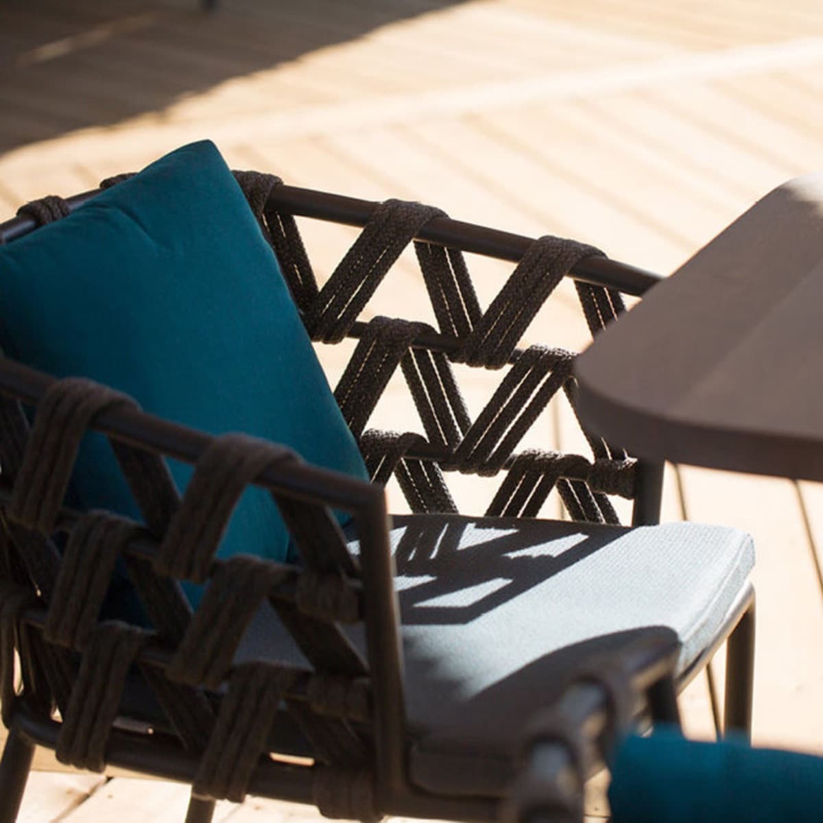 Ghế Ngoài Trời Đan Dây Giá Tốt – NT21 - ảnh 4