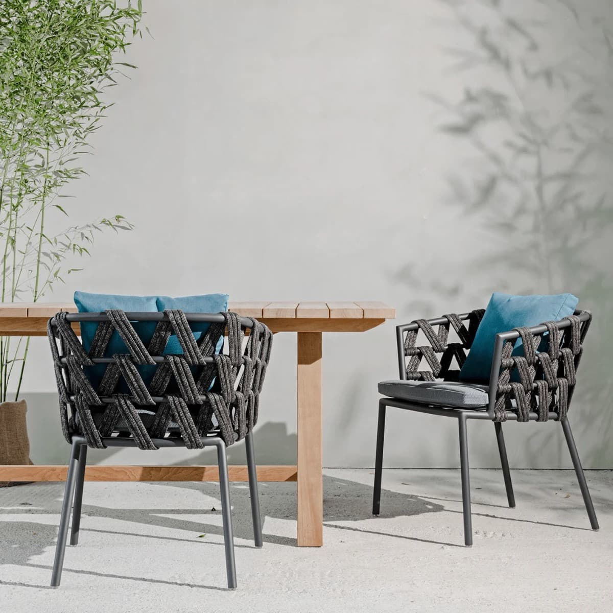 Ghế Ngoài Trời Đan Dây Giá Tốt – NT21 - ảnh 5