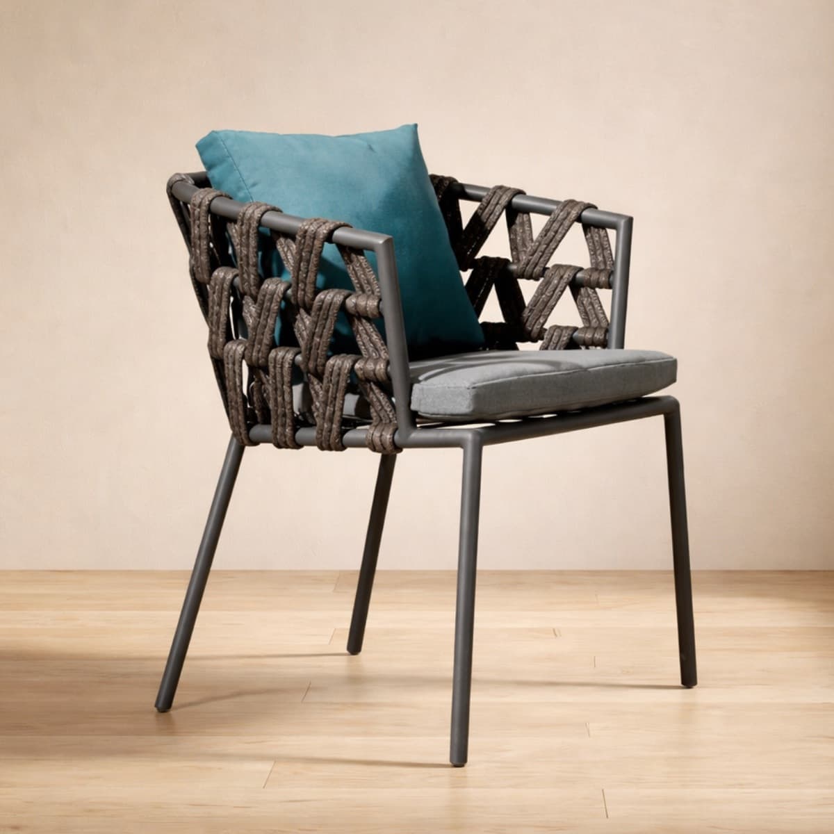 Ghế Ngoài Trời Đan Dây Giá Tốt – NT21