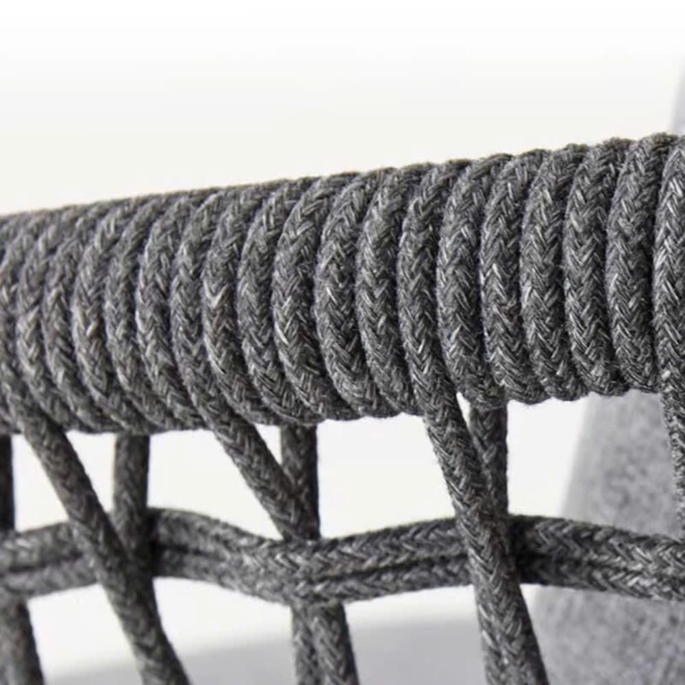 Ghế Ngoài Trời Mặt Nệm Đan Dây – NT16 - ảnh 5