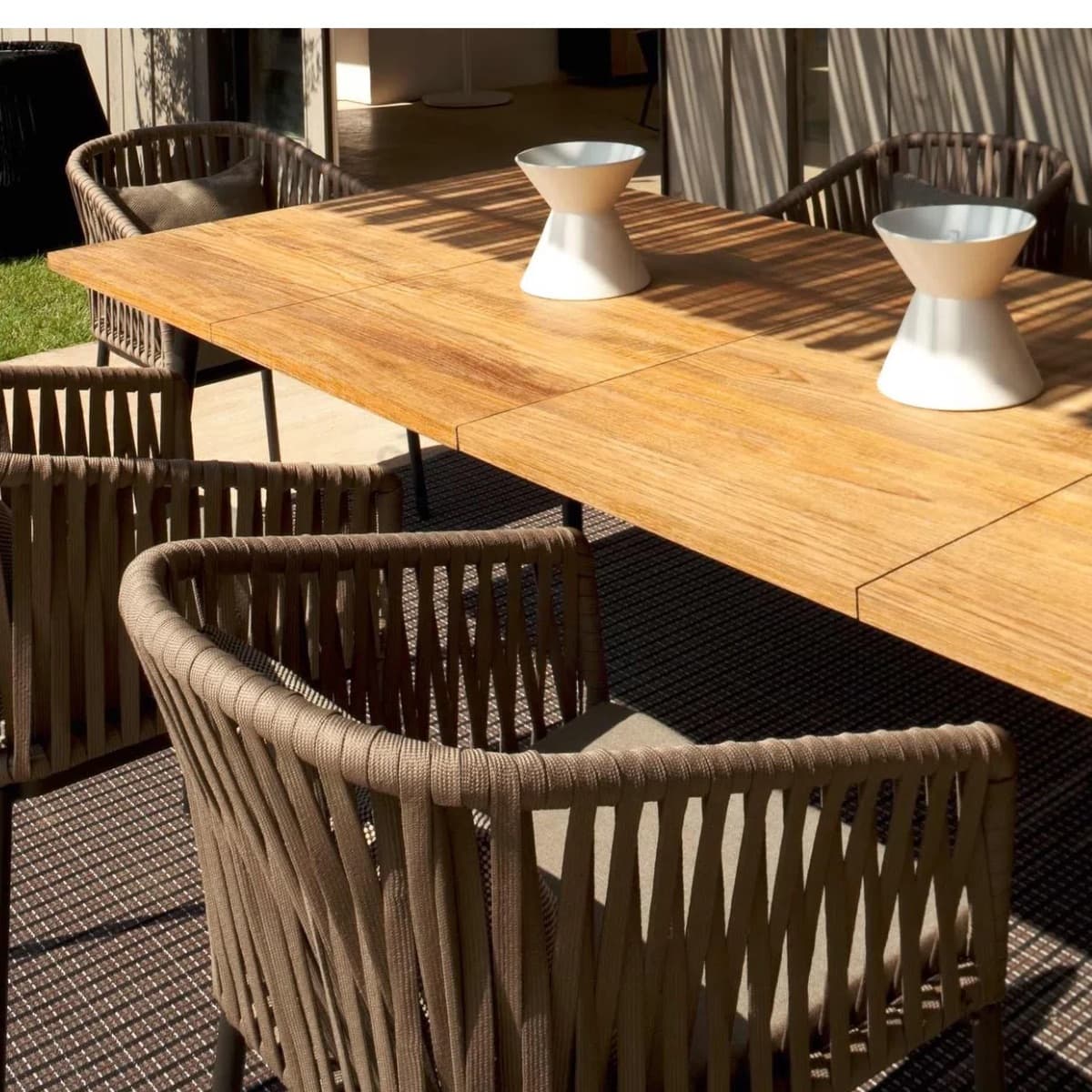 Ghế Sắt Đan Dây Ngoài Trời – NT09 - ảnh 4