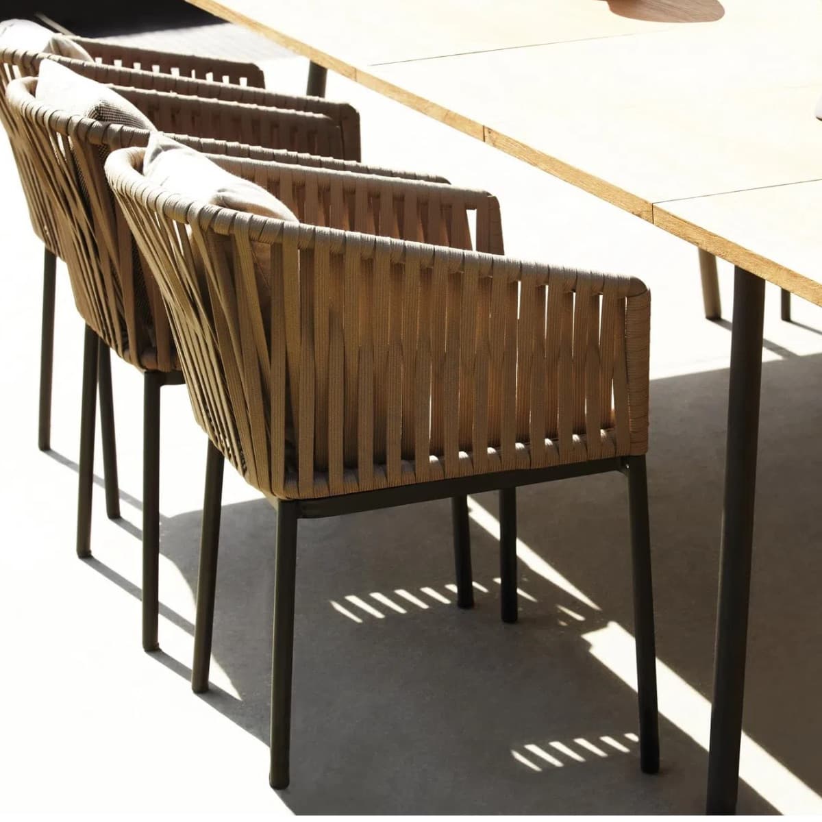 Ghế Sắt Đan Dây Ngoài Trời – NT09 - ảnh 7