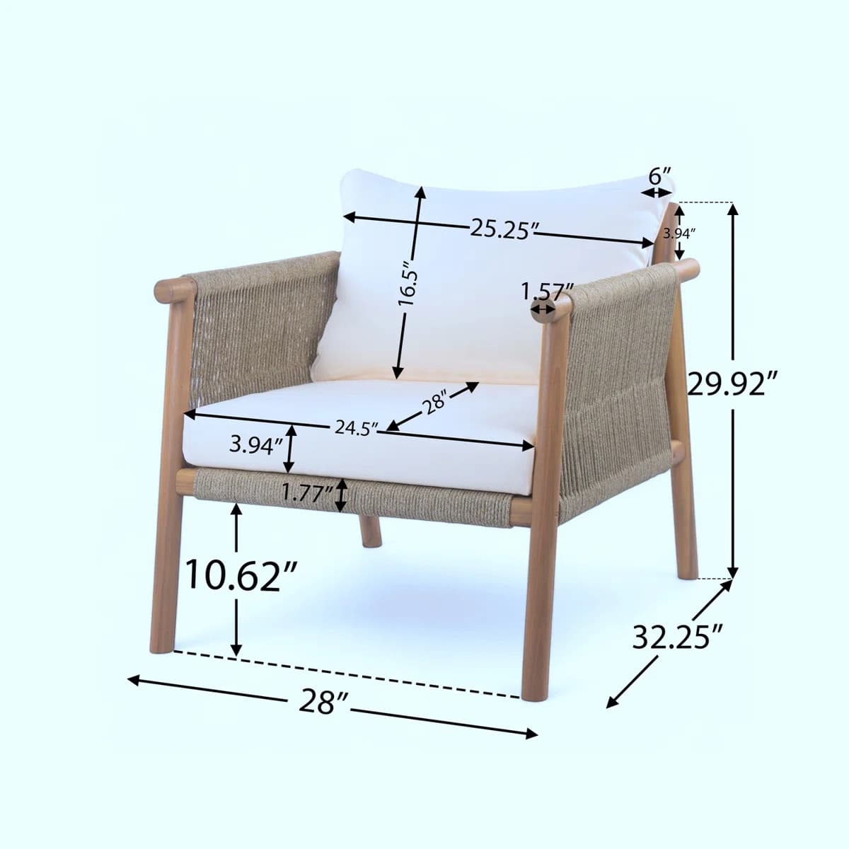 Ghế Sofa Ngoài Trời Bền Đẹp SF24 - ảnh 11