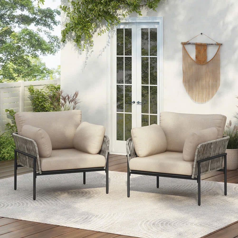 Ghế Sofa Ngoài Trời Sân Vườn Đẹp SF25 - ảnh 3