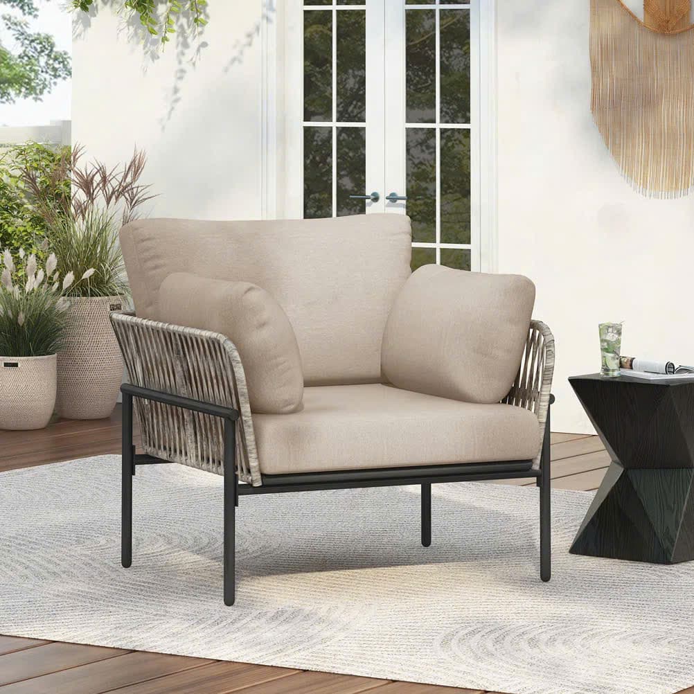 Ghế Sofa Ngoài Trời Sân Vườn Đẹp SF25 - ảnh 4