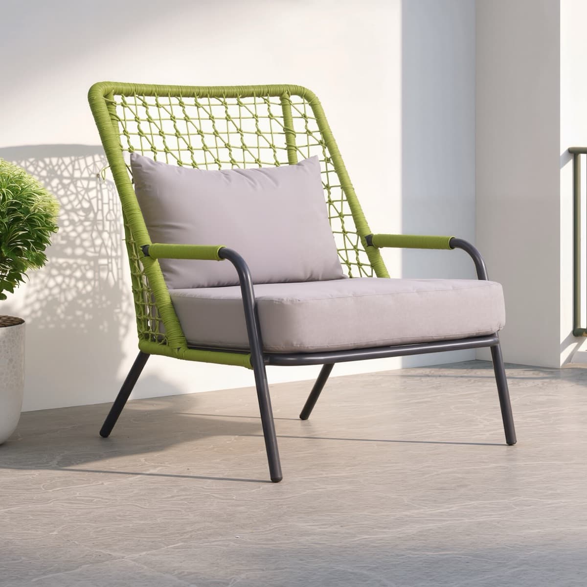 Ghế Sofa Ngoài Trời Sân Vườn SF14