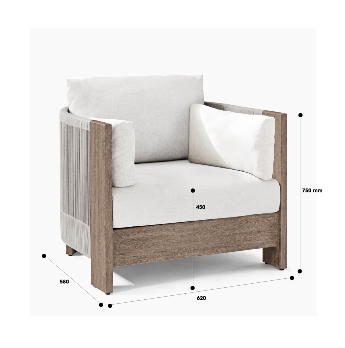 Ghế Sofa Thư Giãn Đan Mây SF15 - ảnh 8