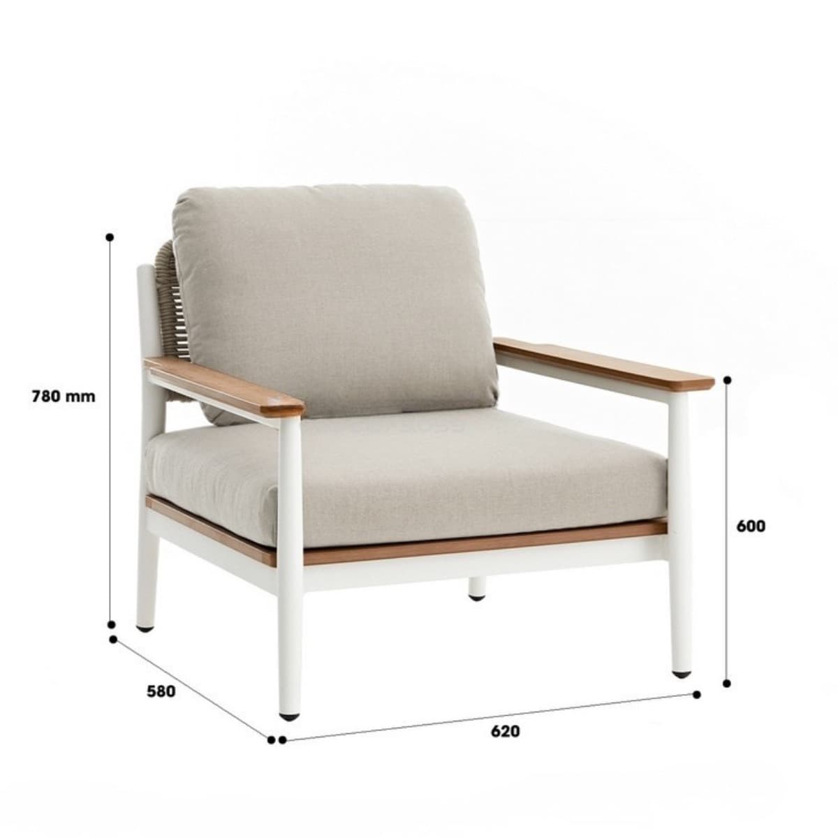 Ghế Sofa Tựa Lưng Ngoài Trời SF12 - ảnh 8