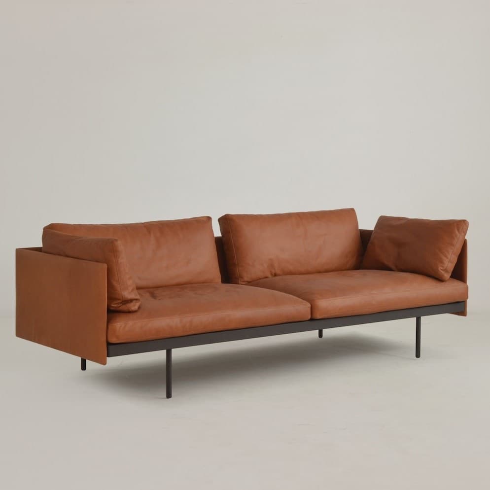 Sofa Băng Bọc Da Hiện Đại GS33 - ảnh 2