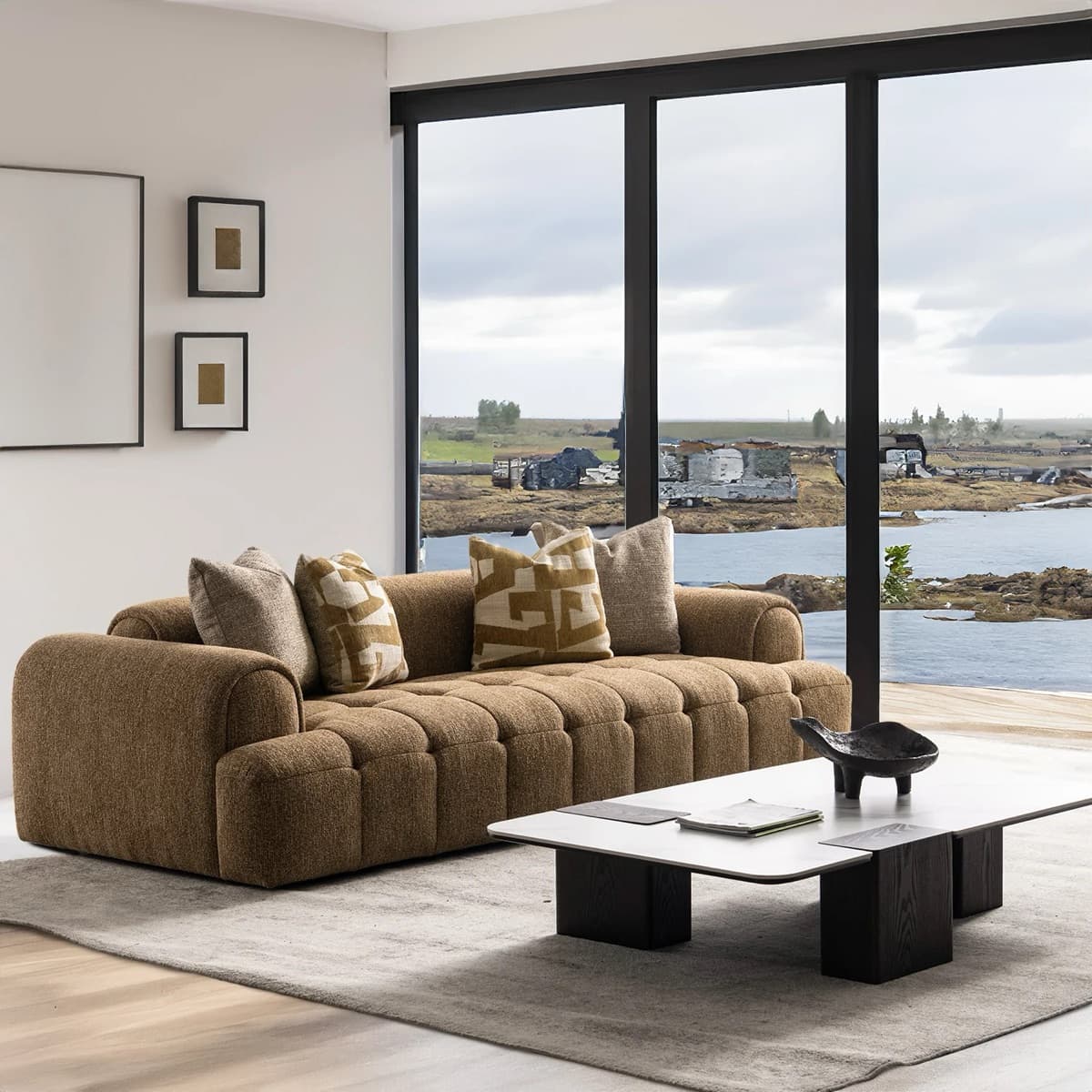 Sofa Băng Bọc Vải GS21 - ảnh 4