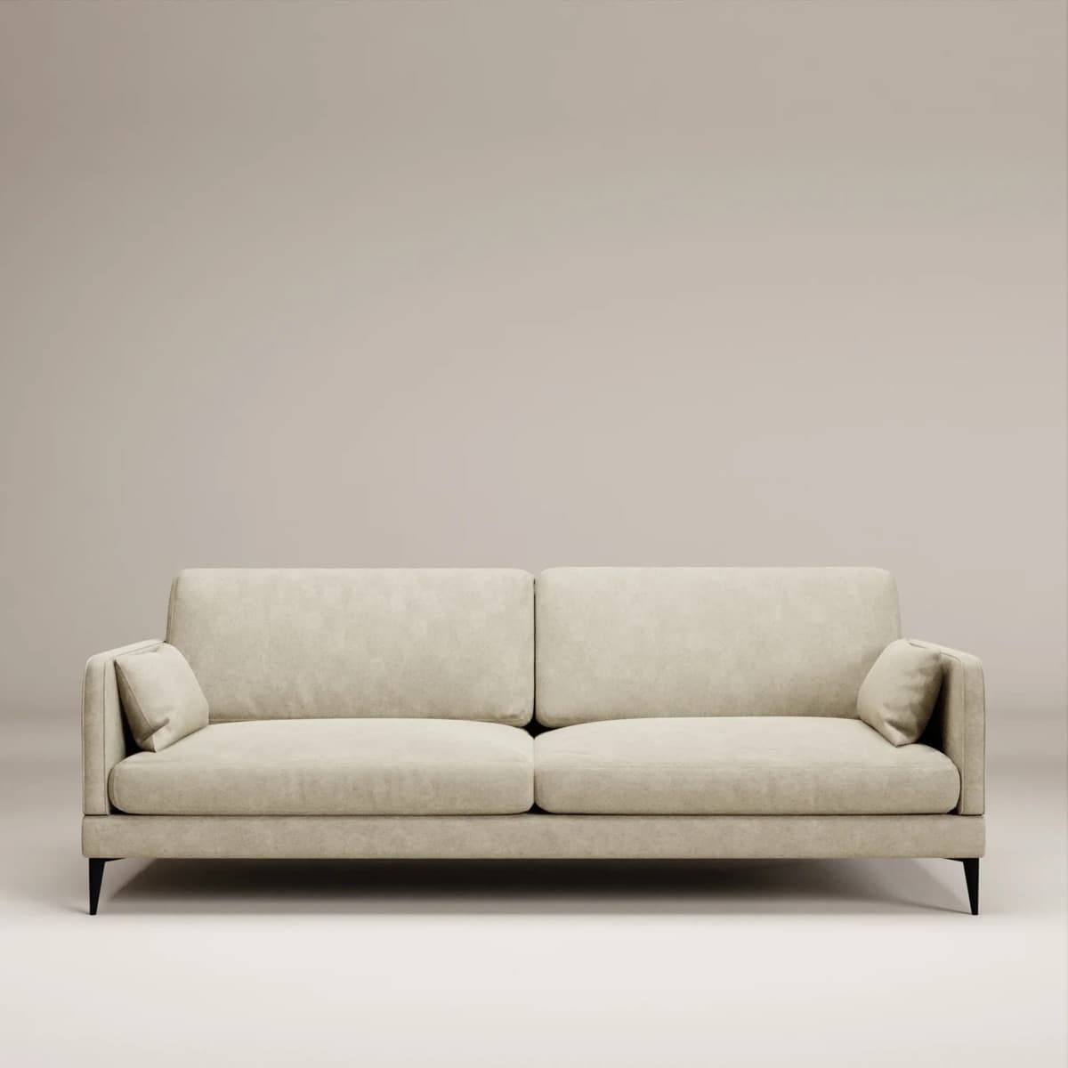 Sofa Băng Chân Sắt Đen GS16 - ảnh 2