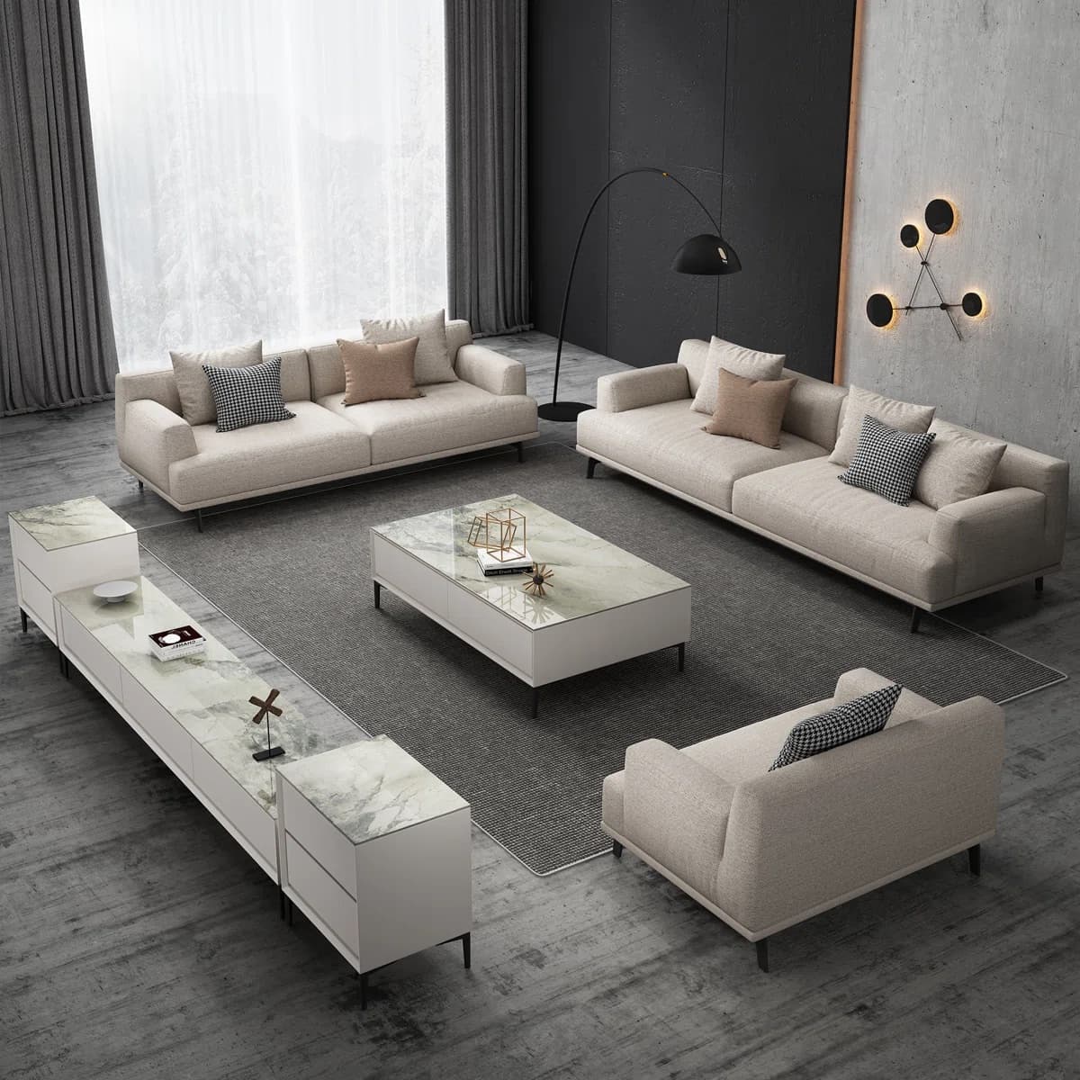 Sofa Băng Sang Trọng Cao Cấp GS03 - ảnh 3