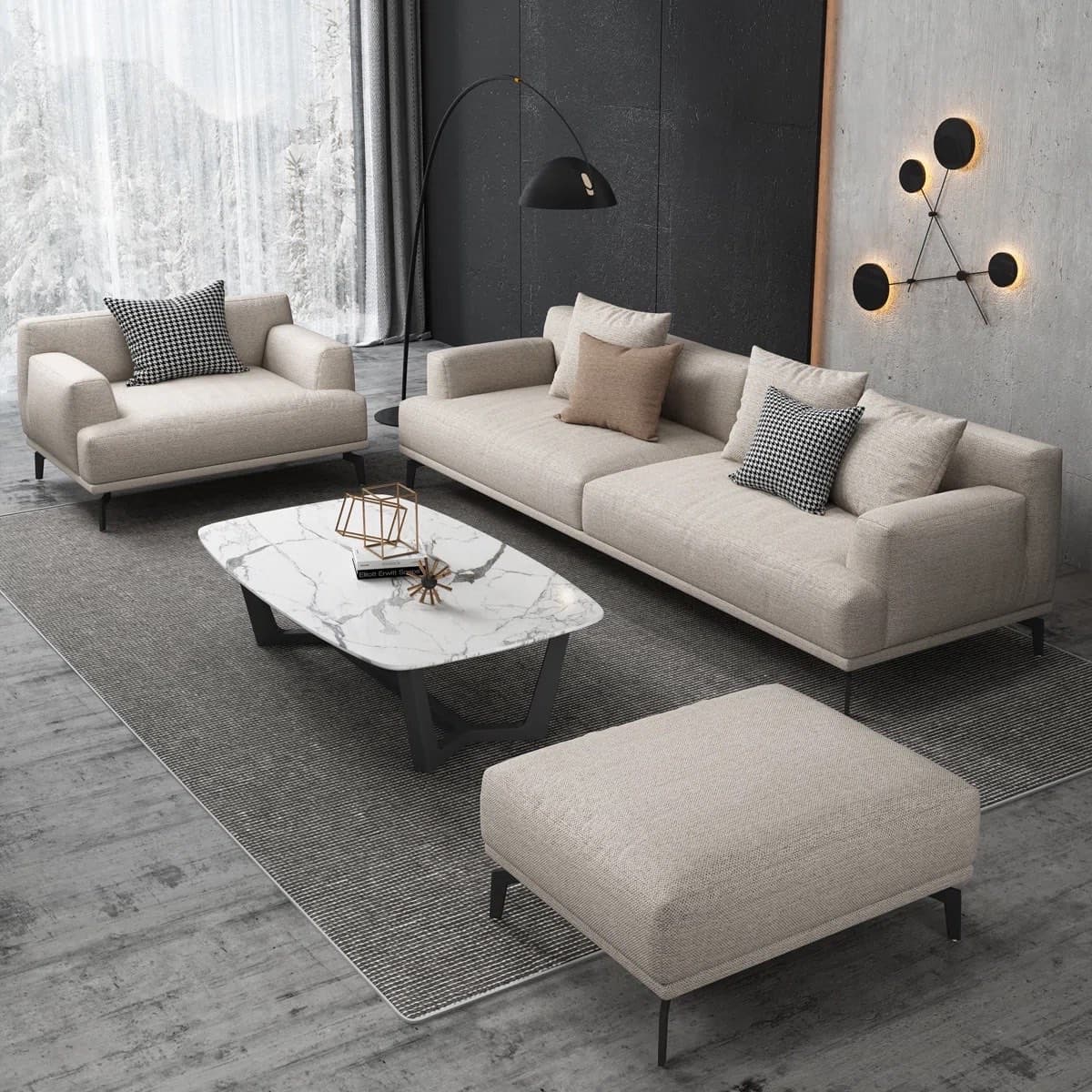 Sofa Băng Sang Trọng Cao Cấp GS03 - ảnh 5